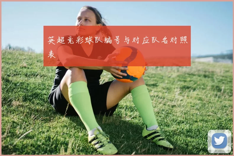 英超竞彩球队编号与对应队名对照表