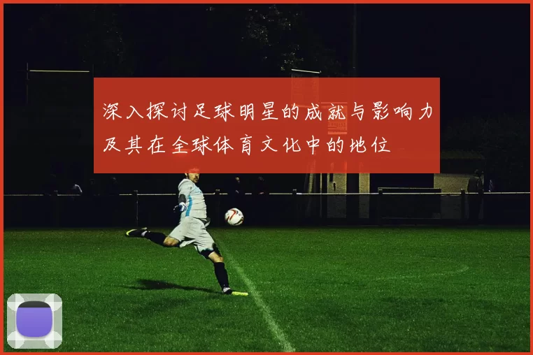 深入探讨足球明星的成就与影响力及其在全球体育文化中的地位